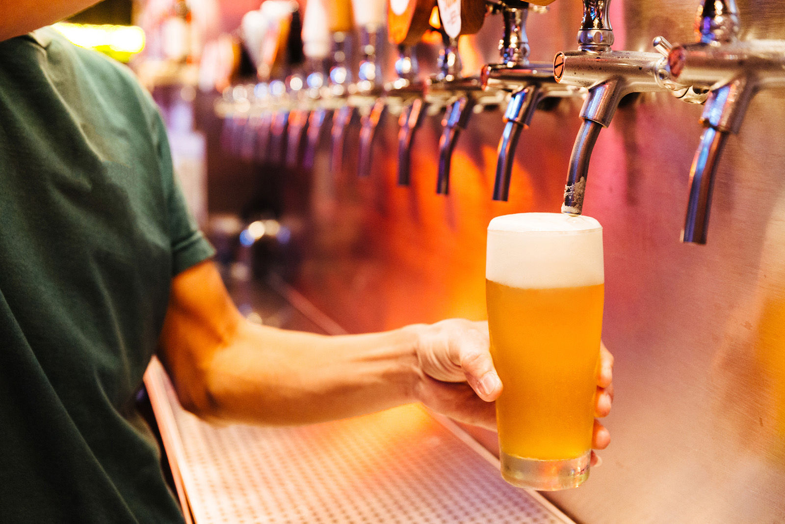 Beer taps
